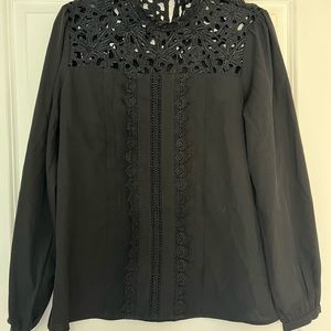 Nordstrom brand - Halogen Black blouse